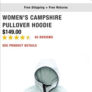 North Face Fleece Half ZIP Jacket
